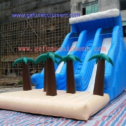 inflatable jungle slide