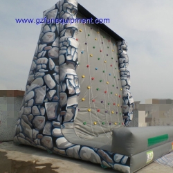 inflatable square rocker wall