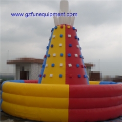 4.5mH inflatable climbing wall bouncer