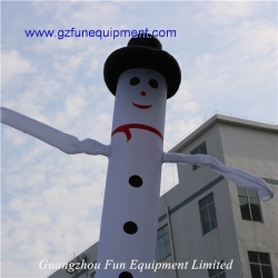 Snowman Air dancer / inflatable sky dancer customized size and shape