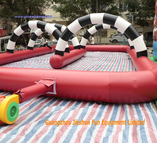 inflatable kart track / inflatable racing kart for sale factory price
