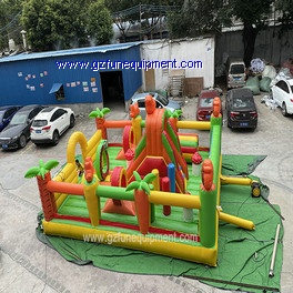 Forest world inflatable amusement park