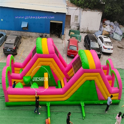 Chroma inflatable obstacle course