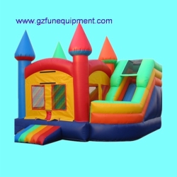 inflatable twist bouncer house