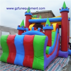 inflatable bouncer with slide