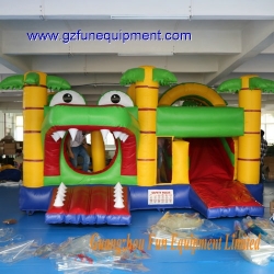 Crocodile inflatable air bouncer castle