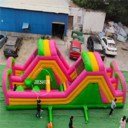 Inflatable obstacle course