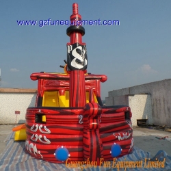 Pirate inflatable slide for sale