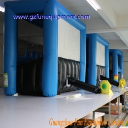 Achery target inflatable hover ball shooting games