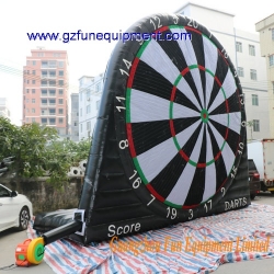 Single side inflatable kick dart soccer ball