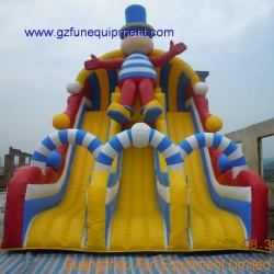22ft Inflatable Clown slide