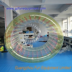 big roller inflatable water zorb for events