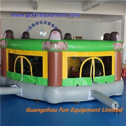 kids and adutls inflatable whack a mole