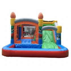 Commercial inflatable bouncer bouncy animal themed castle inflatable jumping house for sale