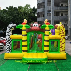 Animal themed entertainment city inflatable amusement park