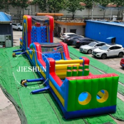 Giant inflatable bouncy castle