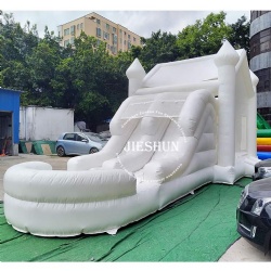 Wedding slide inflatable bouncy castle
