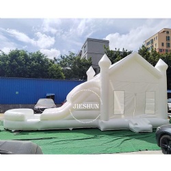 Wedding slide inflatable bouncy castle