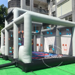Music box inflatable bouncy castle