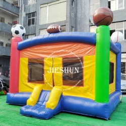 Basketball theme inflatable air bouncer