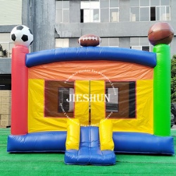 Basketball theme inflatable air bouncer