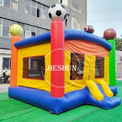 Basketball theme inflatable air bouncer