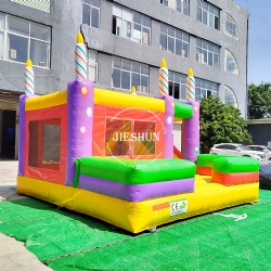 candle inflatable air bouncer