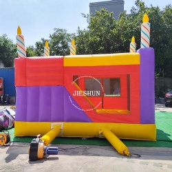 candle inflatable air bouncer