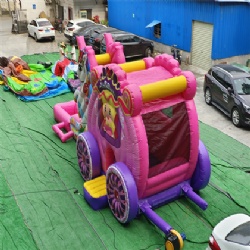 macarons inflatable slides