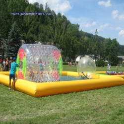 Square Inflatable water pool customized size