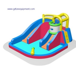 23ft kids inflatable water slide for sale  / inflatable bouncer slide